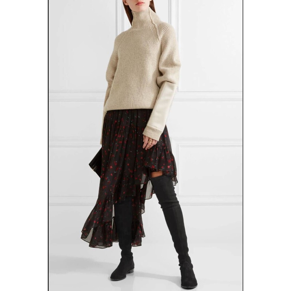 Stuart Weitzman Lowland Over the Knee Suede Boots Womens 7 OTK
